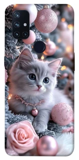 Чохол на OnePlus Nord N10 5G Christmas Kitty фото 1 з 1
