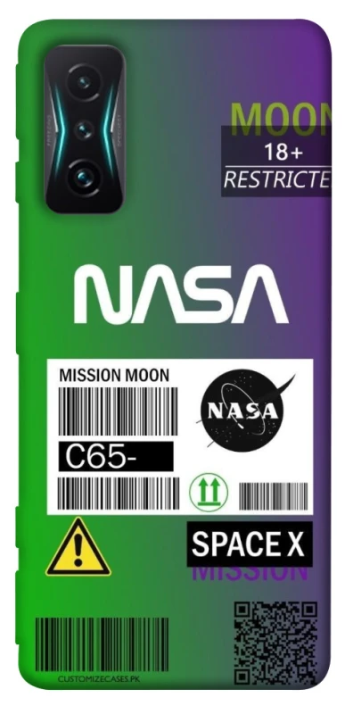 Чохол на Xiaomi Redmi K50 Gaming NASA ver.2 фото 1 з 1