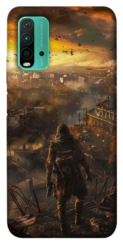 Чехол на Xiaomi Redmi Note 9 4G / Redmi 9 Power Сталкер v10 фото 1 из 1