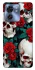 Чехол на Motorola Edge 40 skull and rose фото 1 из 1