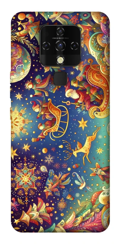 Чохол на TECNO Camon 16 SE Christmas spirit ver.10 фото 1 з 1