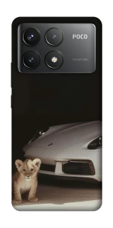 Чохол на Xiaomi Poco F6 Pro Porsche white фото 1 з 1