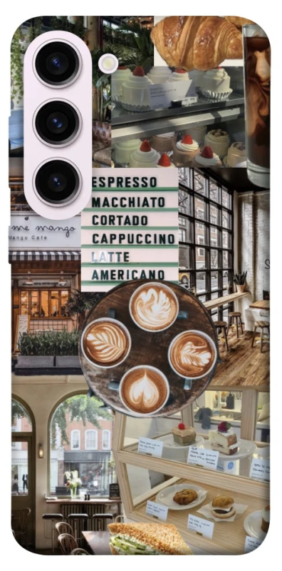 Чехол на Samsung Galaxy S23+ Coffee collage ver.5 фото 1 из 1