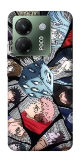 Чехол на Xiaomi Poco M7 pro 5G jujutsu kaisen v4 фото 1 из 1