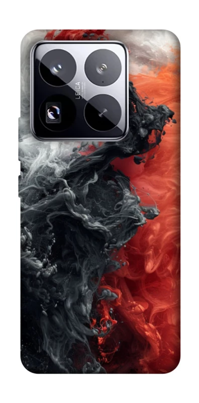 Чохол на Xiaomi 15 Pro Black and Red фото 1 з 1