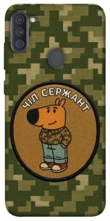 Чехол на Samsung Galaxy A11 Чил сержант фото 1 из 1