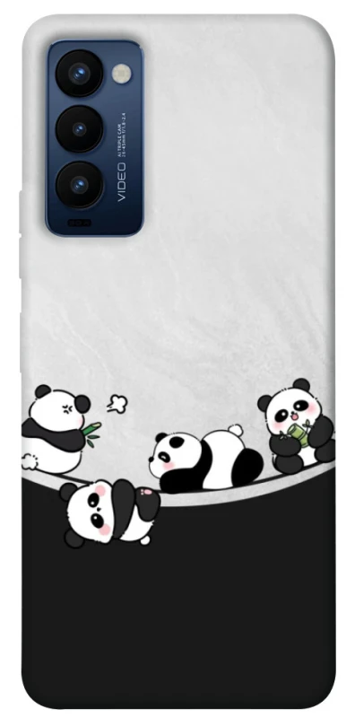 Чохол на TECNO Camon 18 Four pandas фото 1 з 1