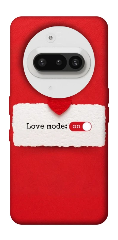 Чохол на Nothing Phone (3a) Love Mode ON фото 1 з 1