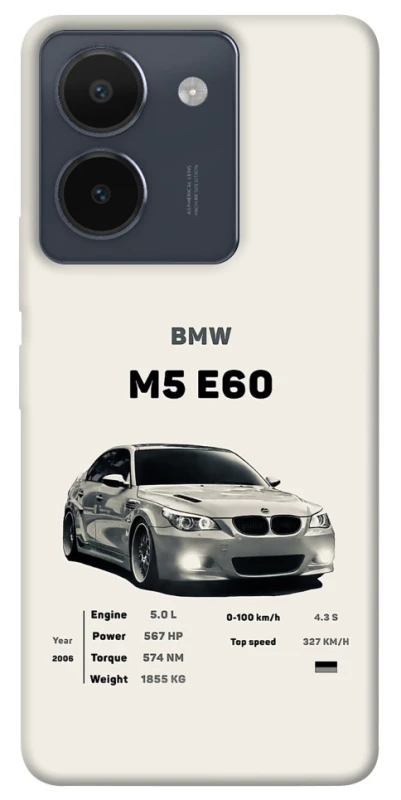 Чехол на Vivo Y36 BMW M5 E60 фото 1 из 1