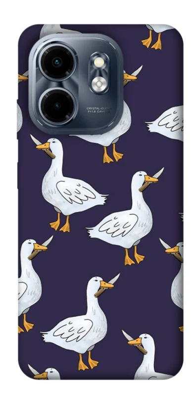 Чохол на Infinix Smart 9 4G / Hot 50i Гуси з претензією фото 1 з 1