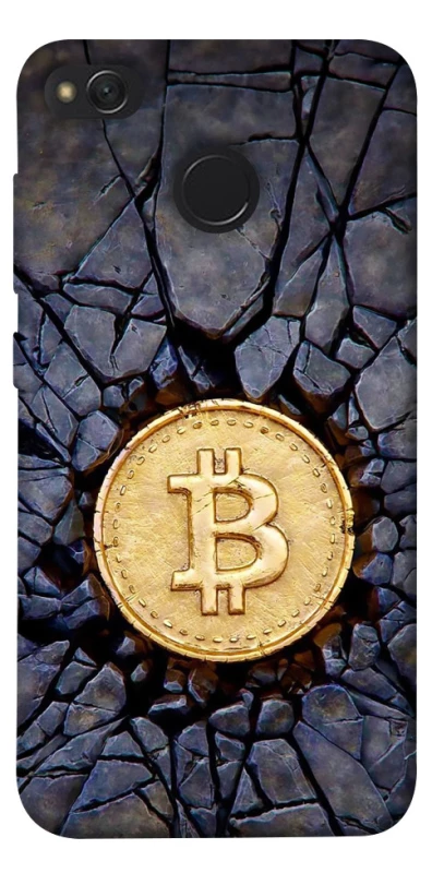 Чохол на Xiaomi Redmi 4X Bitcoin cracks фото 1 з 1