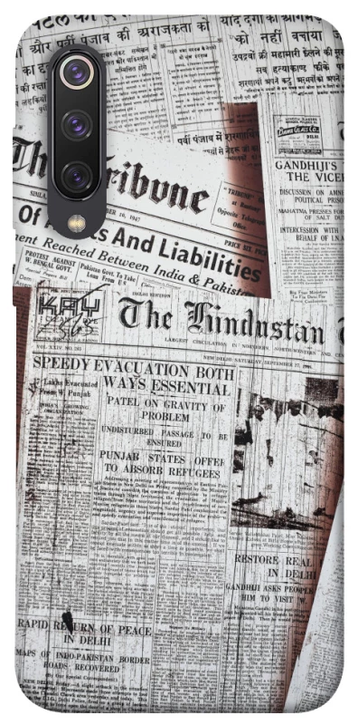 Чехол на Xiaomi Mi 9 SE Газеты фото 1 из 1