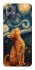Чохол на Motorola Moto G54 van gogh cat фото 1 Чохол на Motorola Moto G54 van gogh cat фото 1 з 1