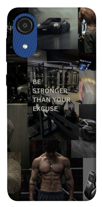 Чехол на Samsung Galaxy A03 Core Be stronger фото 1 из 1