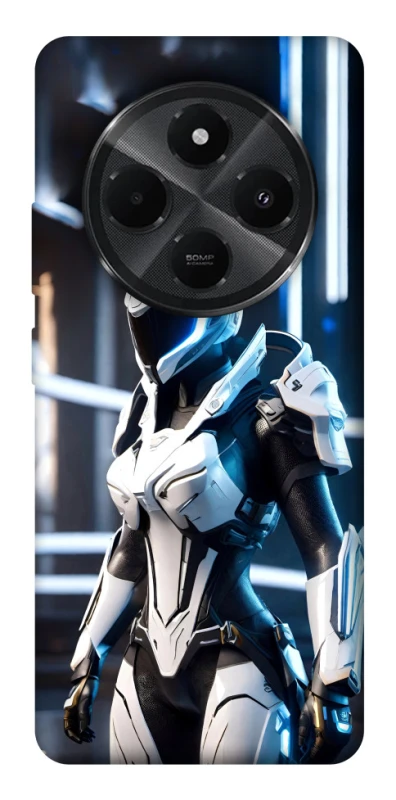 Чехол на Xiaomi Poco M7 Cyber space girl ver.6 фото 1 из 1