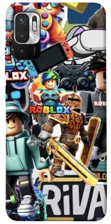 Чохол на Xiaomi Poco M3 Pro 4G / 5G Roblox collage ver.1 фото 1 з 1