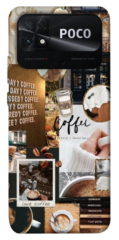 Чехол на Xiaomi Poco C40 Coffee vibes фото 1 из 1
