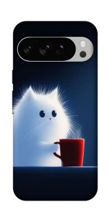 Чехол на Google Pixel 10 Pro Чехол кот с кофе фото 1 из 1