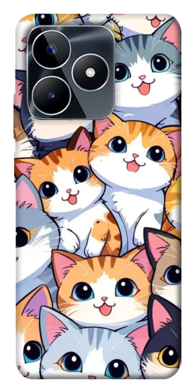 Чохол на Realme C53 Cute Cat v2 фото 1 з 1