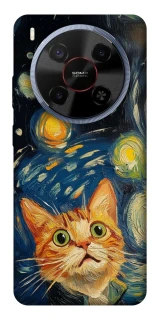 Чехол на ZTE Blade V70 Max paint cat фото 1 из 1
