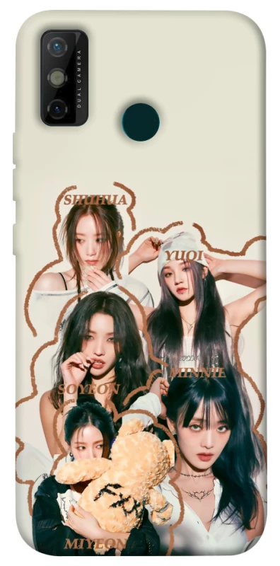 Чехол на TECNO Spark 6 Go (G)I-DLE фото 1 из 1