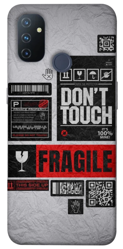 Чохол на OnePlus Nord N100 Don't touch фото 1 з 1