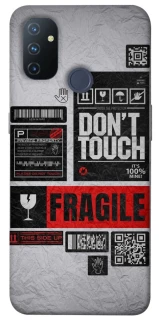 Чехол на OnePlus Nord N100 Don't touch фото 1 из 1