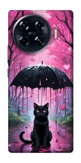 Чохол на TECNO Spark 20 Pro+ Black cat фото 1 з 1