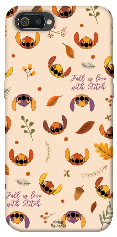 Чохол на Realme C2 Fall in love with Stitch фото 1 з 1