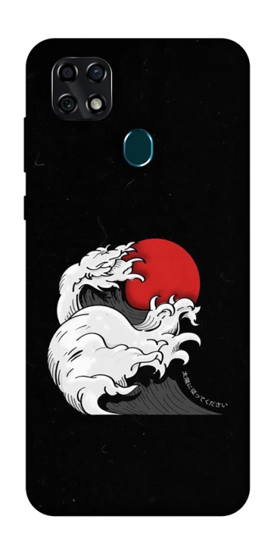 Чохол на ZTE Blade 20 Smart Хвилі Японії v2 фото 1 з 1