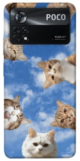 Чохол на Xiaomi Poco X4 Pro 5G Сats фото 1 з 1