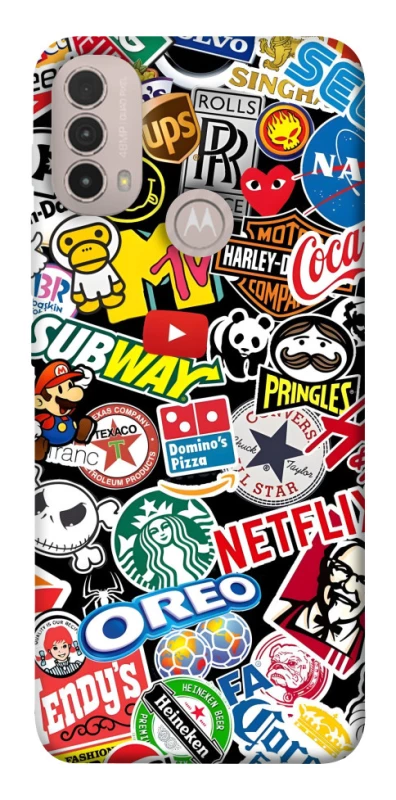 Чехол на Motorola Moto E40 brands фото 1 из 1