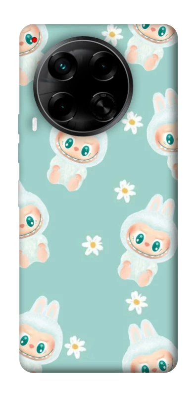 Чохол на TECNO Camon 30 (CL6) Labubu Green фото 1 з 1