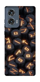 Чехол на Motorola Edge 50 Огненые руны фото 1 из 1