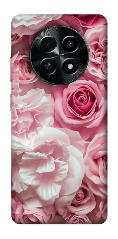 Чехол на Realme Narzo 70x Розовые цветы фото 1 из 1