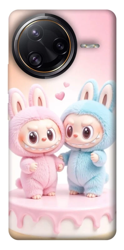 Чохол на Xiaomi Poco F7 Ultra Labubu Twins фото 1 з 1