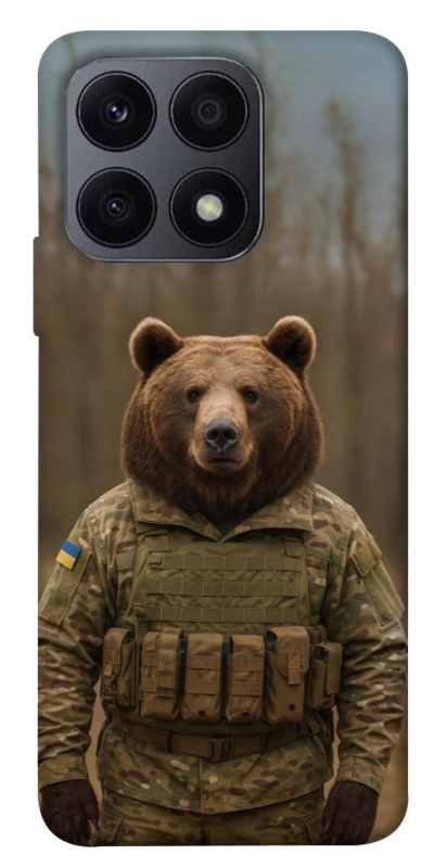 Чохол на Huawei Honor X8a Ведмідь захисник фото 1 з 1