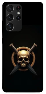 Чехол на Samsung Galaxy S21 Ultra Golden Skull фото 1 из 1