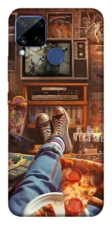 Чехол на Realme C15 Retro style v3 фото 1 из 1