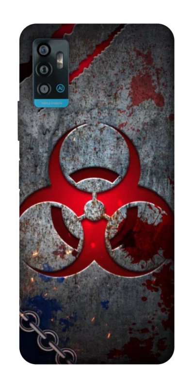 Чехол на ZTE Blade A71 Радиация v3 фото 1 из 1