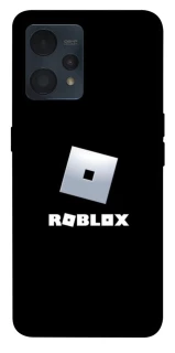 Чохол на Realme 9 4G / 9 Pro+ Roblox logo black фото 1 з 1