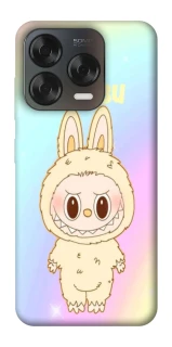 Чехол на ZTE Blade V70 Design Fluffy Rainbow Labubu фото 1 из 2