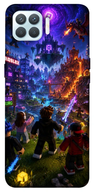 Чехол на Oppo F17 Pro Roblox aesthetics ver.12 фото 1 из 1