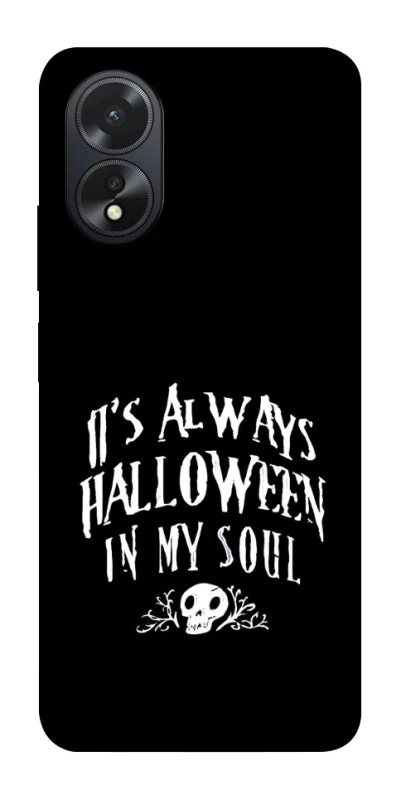 Чохол на Oppo A38 Halloween in my soul фото 1 з 1