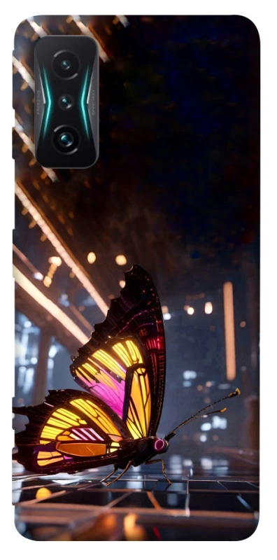 Чохол на Xiaomi Redmi K50 Gaming Cyber butterfly фото 1 з 1