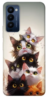 Чехол на TECNO Camon 18 Сat eyes фото 1 из 1