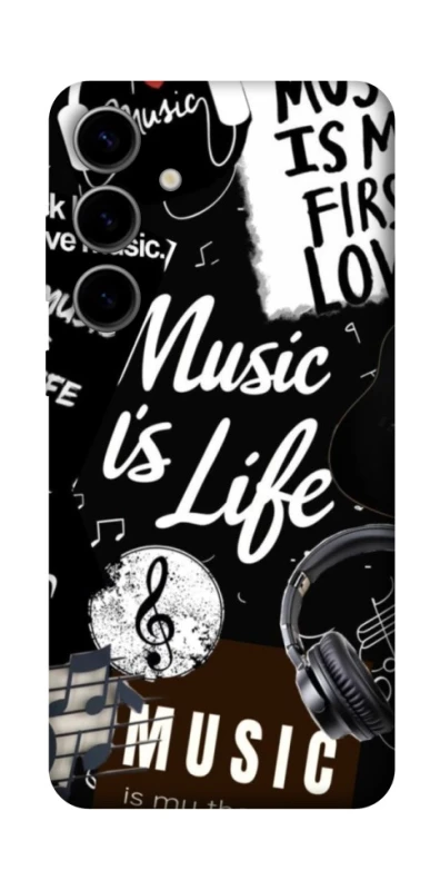 Чохол на Samsung Galaxy S25 Music is Life фото 1 з 1