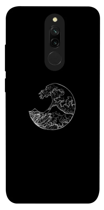 Чохол на Xiaomi Redmi 8 Black tsunami фото 1 з 1
