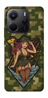 Чохол на Xiaomi Redmi Note 14 5G Military Waifu фото 1 з 1
