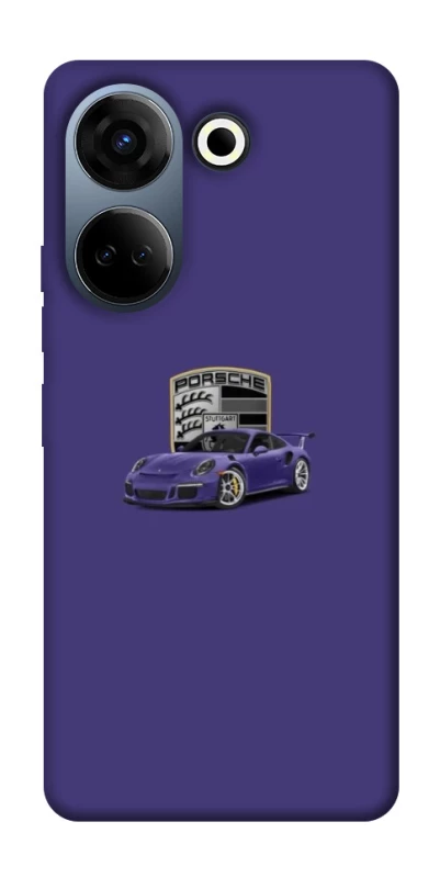 Чохол на TECNO Camon 20 Pro (CK7n) Porsche purple фото 1 з 1